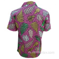 Пользовательская цифровая печатная рубашка для каникулы на гавайских островах